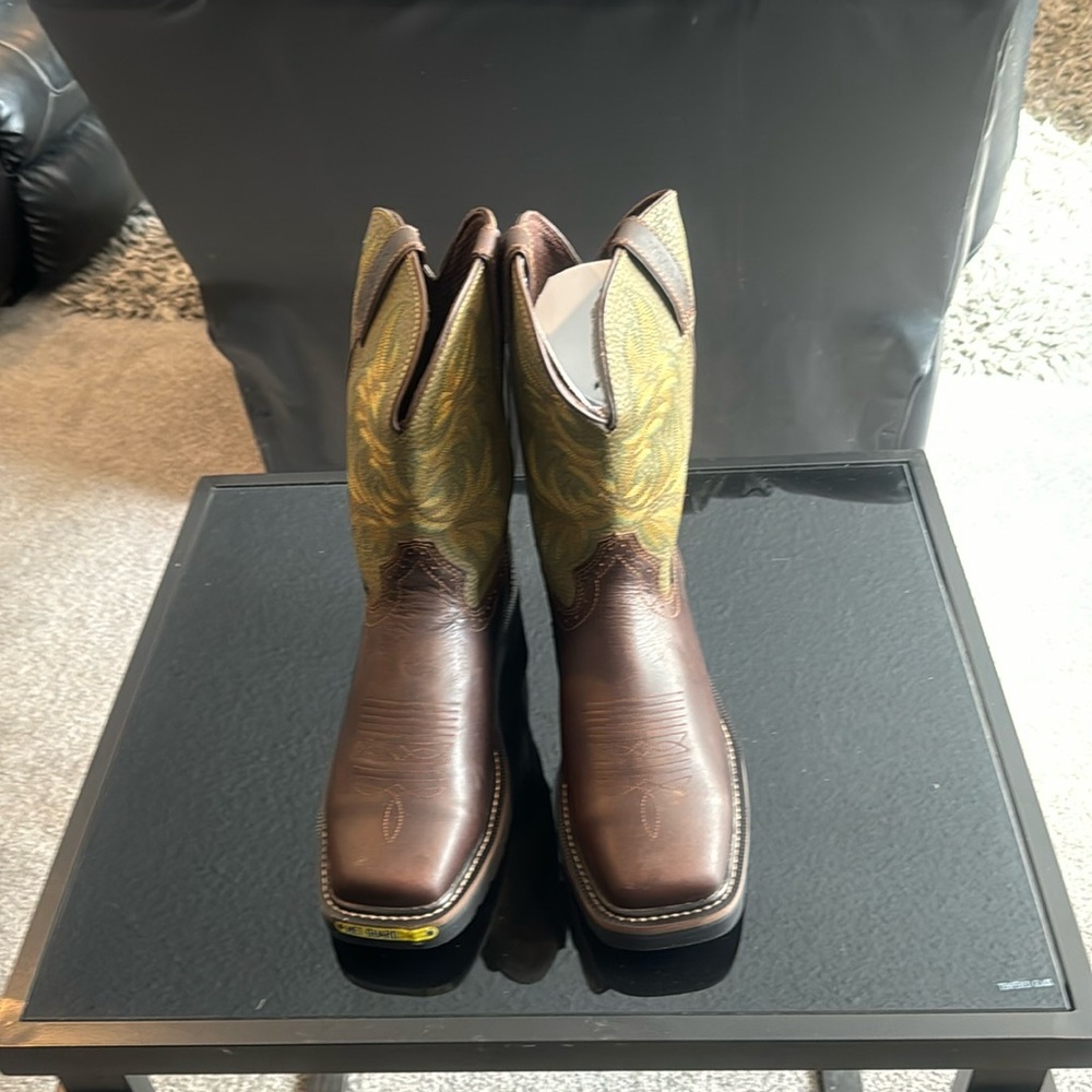 Justin meta guard boots size 8.5